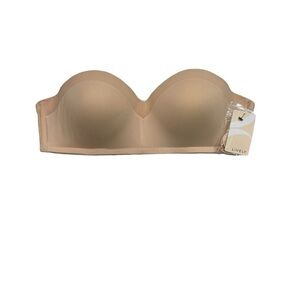 Lively The No-Wire Strapless Bra in Toasted Almond Size 32DDD